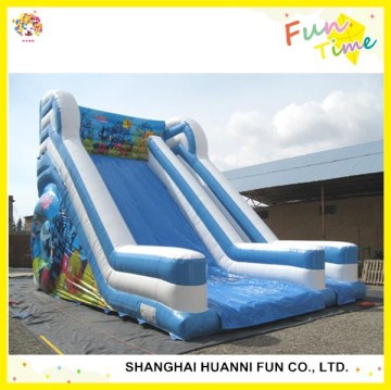 Factory price commercial inflatable water slides with two lanes price