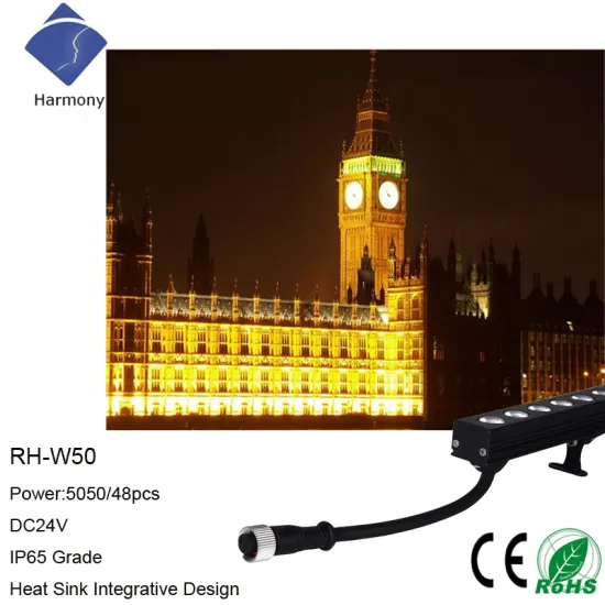 DC24V IP65 Colorful Exterior LED Lighting Fixture