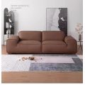Desainer Italia Sofa Seater Seater Kanthi Armrests sing cocog