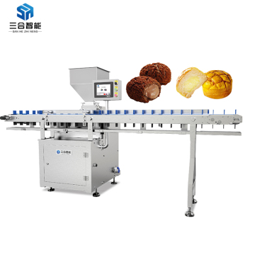 Sanhe Save Labor Puff Cream Jam Filling Machinery for Bread, Donuts, Croissants - Mass Production Injecting Machine