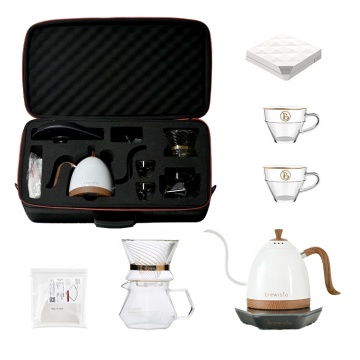 Brewista Travel Brewing Set: Server, Grinder, Dripper, and Accessories with Bag