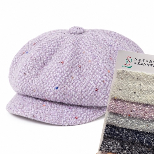 ຜ້າແພຖັກແສ່ວ Heathered Lilac Sequin