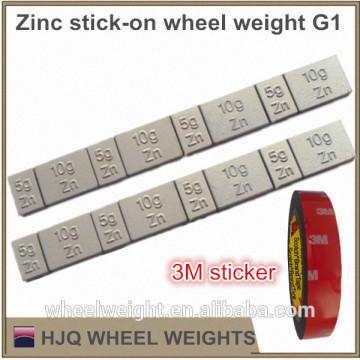 3M sticker zinc stick on wheel weight