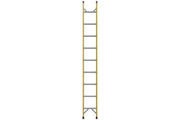 Fiberglass single ladder insulation
