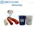 Liquid Flame Retardant Foamed Silicone for Shock Buffering