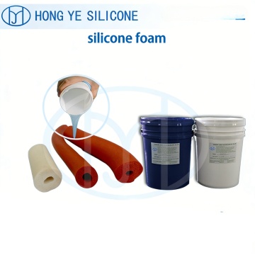 Liquid Flame Retardant Foamed Silicone for Shock Buffering