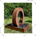 Outdoor Corten Steel Garden Water Feature