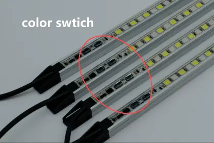 DC12V White/Orange LED Strip Caravan Lighting Kit - Camping Light Bar