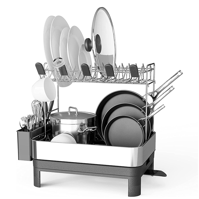 2 Tier Multi Functional Dish Tork Rack