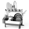 2 in 1 Kitchen Dish Drying Rack