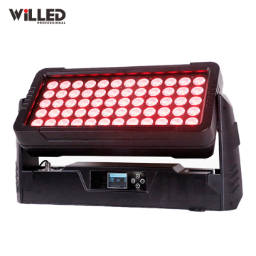 IP65 Waterproof SGM P5 LED Wash Light 60x10W RGBW Wall Washer Light for Outdoor