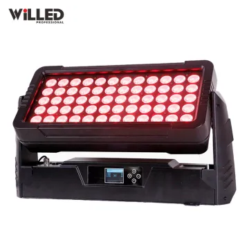 IP65 Waterproof SGM P5 LED Wash Light 60x10W RGBW Wall Washer Light for Outdoor