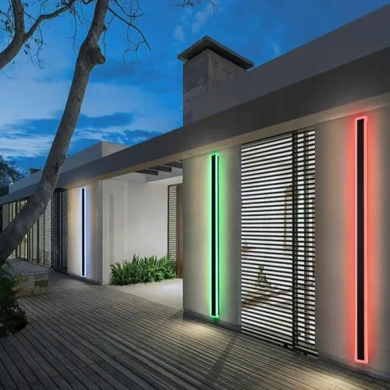 IP65 Aluminum Acrylic RGB Linear Strip LED Indoor Outdoor Garden Wall Light for Home Living Room