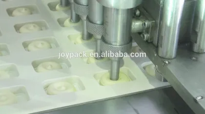 Cheese spread packaging machine