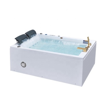 High Quality Whirlpool Bathtubs with Waterfall Faucets