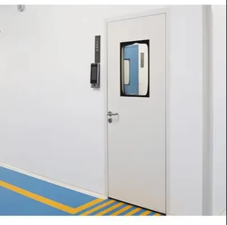 GMP Isolation ISO panel Prefab lab cleanroom door