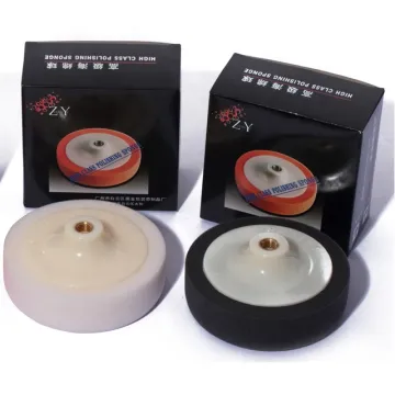 Black Professional Sponge Polishing Pads - Efficient Surface Finishing Solutions