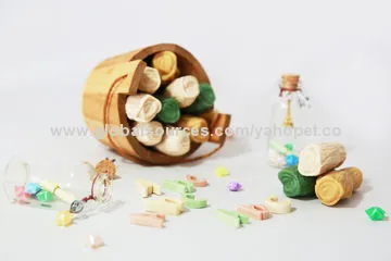 Tasty chewy dog snacks, low fat, high fiber, easily-digestible