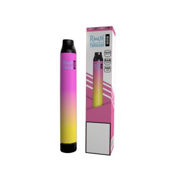 Sabores de baixo preço RM Tornado 600 Puffs