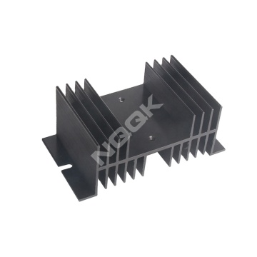 W-70 Heatsink with DIN Rail Mounting Base for Single Phase Solid State Relay