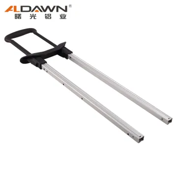 Telescopic Aluminum Trolley Handle Luggage Parts 6063 6061 Cold Drawn Aluminum Tube