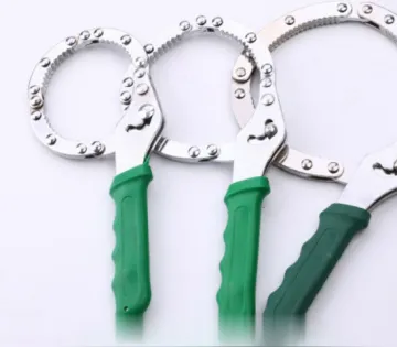 Handcuffed filter element wrench oil filter wrench