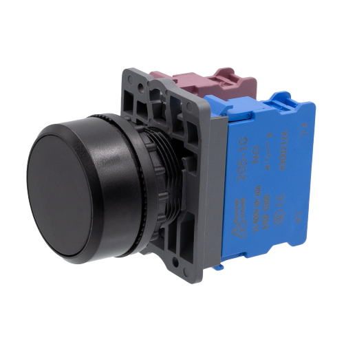 LA38-205 series 22mm Modular contacts Plastic Push Button