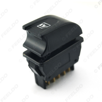 12V/24V 20A Car Power Window 5Pins Switch with Red Illumination
