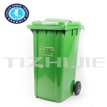 240 Liter Recyclable Plastic Wheel Outdoor Waste Bin Trash Bin Container