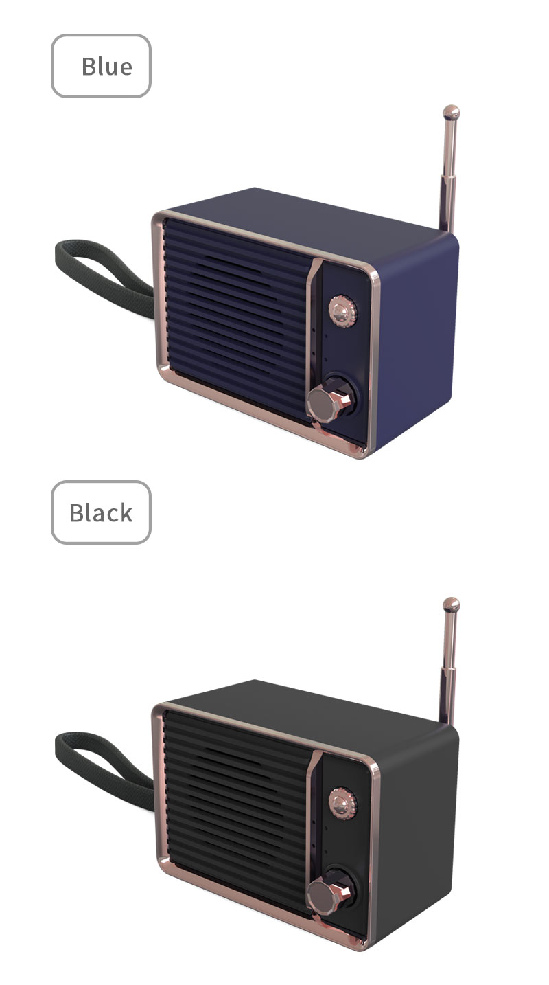 Dw01 Wireless Retro Tv Speaker