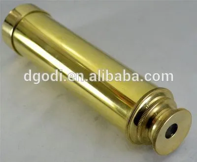 custom made brass nautical antique telescope, brass telescope spare parts