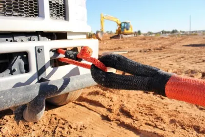UTV/ATV recovery tow rope