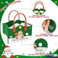 Decoraciones de dibujos animados de Navidad bolso de fieltro
