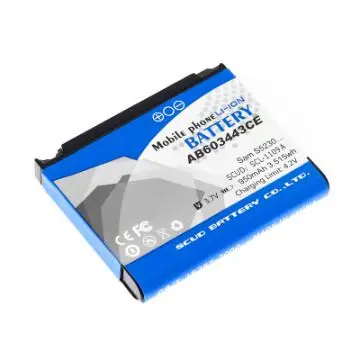 SCUD mobile phone rechargeable battery for Samsung AB603443CE