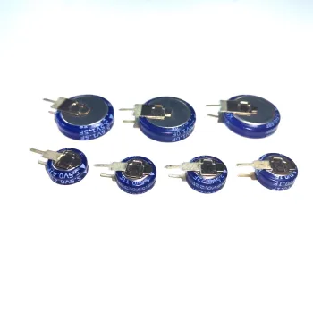 5.5V Super Capacitors: 0.1F to 11.5F Capacitance Range