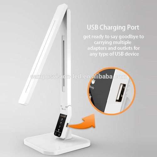 2015 Campus vision Best selling Electronic products on Aamazon Touch control dimmable LED desk lamp with 5steps dimming