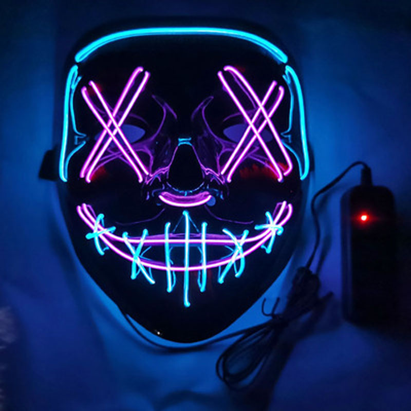 Party Flashing Light Cosplay Mask