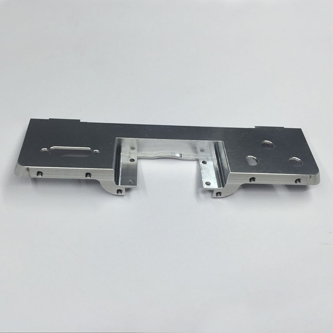 CNC machined aluminum alloy