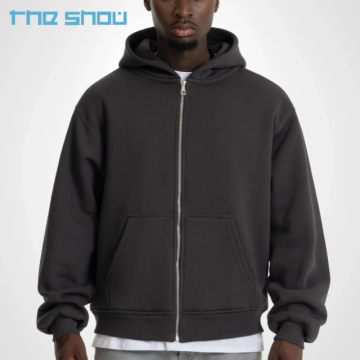Double Layer Full Zip Hoodie