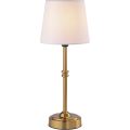 Cordless LED Table Lamp With Linen Shade