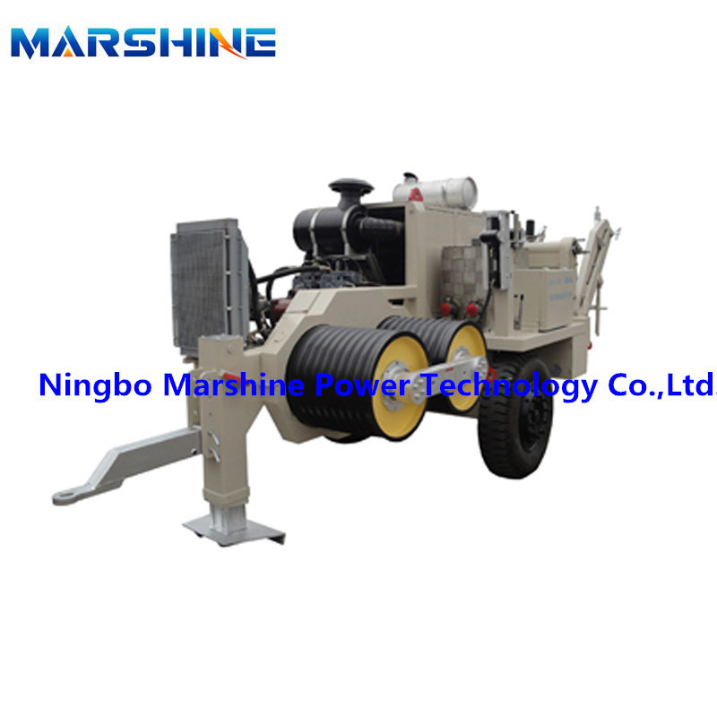 Hydraulic Puller with Diesel Engine for Transmission Lines (2)