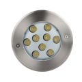 9W stainless steel led recessed lamp IP68