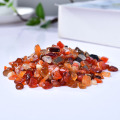 Multi Size Natural Carnelian Chips Bead Red Agate Tumbled Stone Irregular Shaped Healing Crystal Loose Beads for Home Decoration