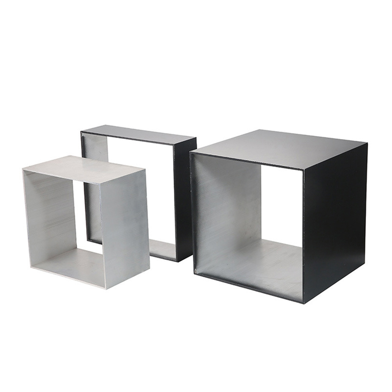 guangyuan aluminum co., ltd Aluminum Square Tube Aluminum Channel Profiles Aluminum Profile Standard Sizes