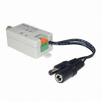 Active CCTV/Security Video Balun, BNC Female Jack Connector