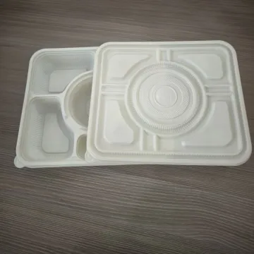 Biodegradable Cornstarch Bagasse Fast Food Packaging Container