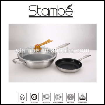 High Quality triply surgical steel nonstick cookware set