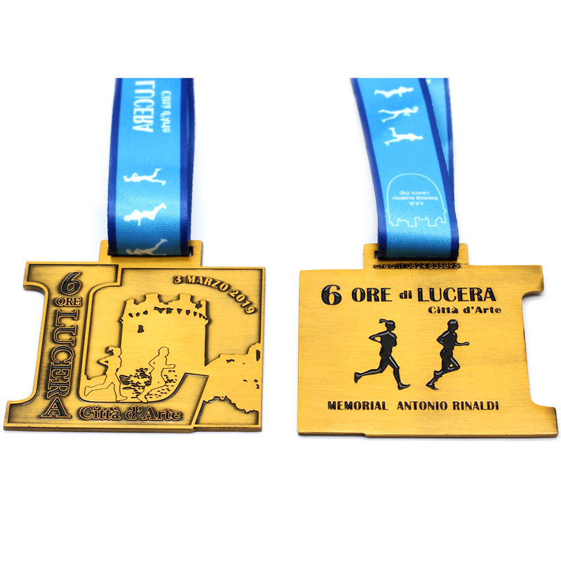 Hasta ahora, cintas de cuello personalizadas medallas impresas