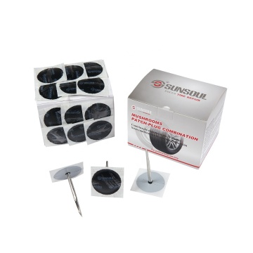 Tubeless Tire Repair Kit: Sunsoul Adhesive Mushroom Plugs for Rubber Tire Patch