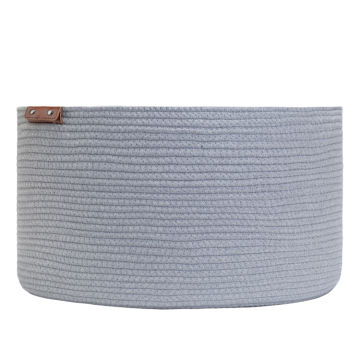 Aangepaste kleding opslag katoenen touw baby wasmand